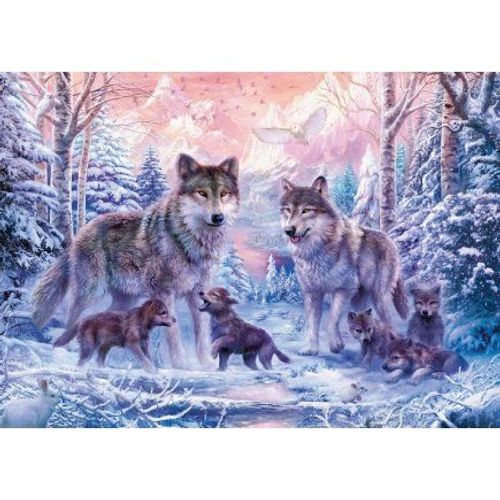 Puzzle Adulte : Les Loups Arctiques - 1000 Pieces - Animaux - Ravensburger