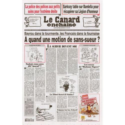 Le Canard Enchainé N° 5460