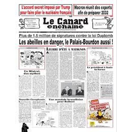 Le Canard Enchainé N° 5463