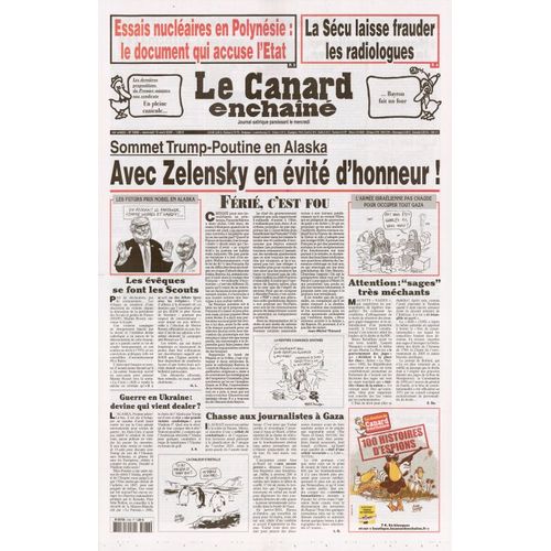 Le Canard Enchainé N° 5466