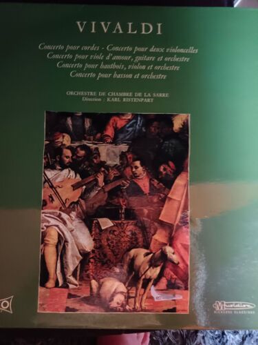 33 T Vivaldi "Concerto Pour 2 Violon