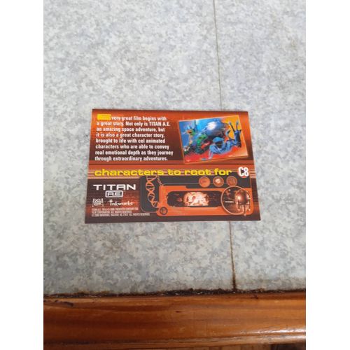 Cartes Spécial De Titan Inkworks C 8