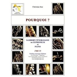Partitions Pour Tuba Et Piano: C. Jous, Pourquoi? - Feeling Musique Fme55