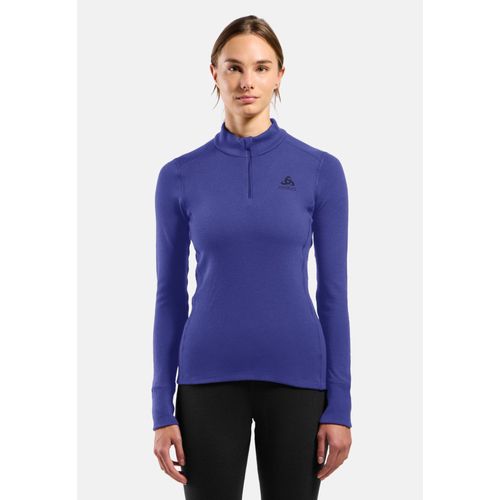 Odlo Sous-Vêtement Technique À Demi-Zip En Laine Mérinos 260 Natural Pour Femme, S,