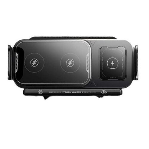 Support De Téléphone Pour Chargeur Sans Fil De Voiture, Support De Téléphone Pour Grille D'aération, Support De Téléphone Rotatif À 360 Degrés, Support Fas