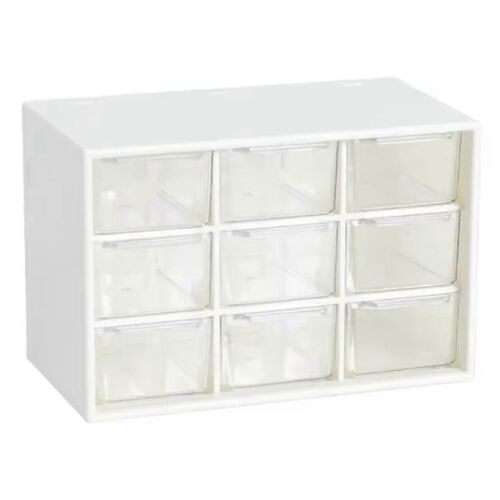 Boîte de rangement pour bijoux, mini armoires à débris, treillis, portable, petit tiroir, grille de tri, bureau