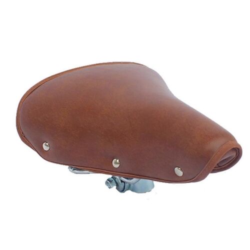 Selle De Vélo Rétro En Cuir Souple Pour Femme Et Homme, Accessoire Vintage Fait À La Main Pour Vélo De Ville Ou De Ville Électrique