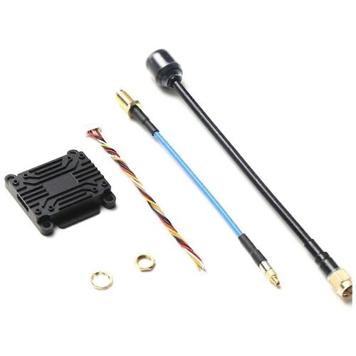 Transmetteur vidéo FPV 5,8 G 2,5 W VTX 72 canaux MMCX avec antenne Transmetteur FPV pour course longue portée FPV