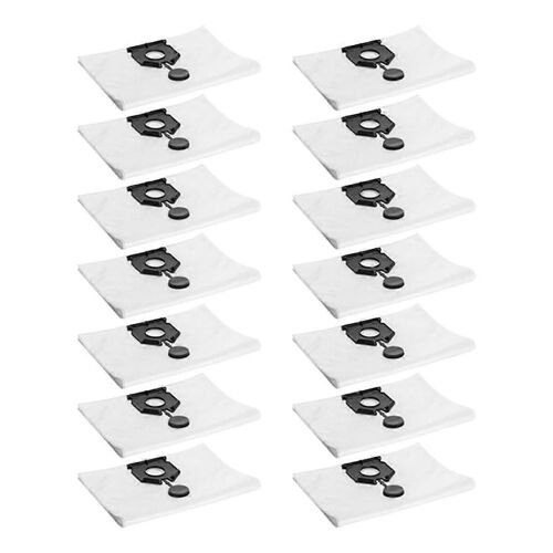Lot de 14 sacs à poussière grande capacité (2,889 à 154,0). Accessoires de rechange pour sacs poubelles d'aspirateur.