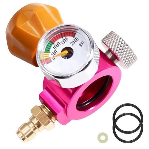 Adaptateur rapide de CO2 pour machine à soda, carbonateur d'échange de soude avec manomètre pour bouteille de CO2 A