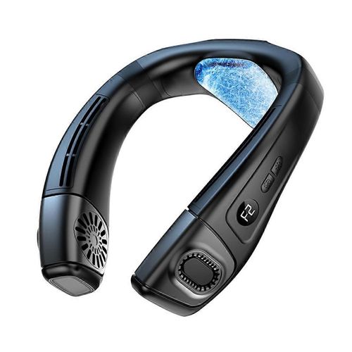 Ventilateurs de cou pour le refroidissement de l'air froid, ventilateur portable, batterie rechargeable de 5 200 mAh