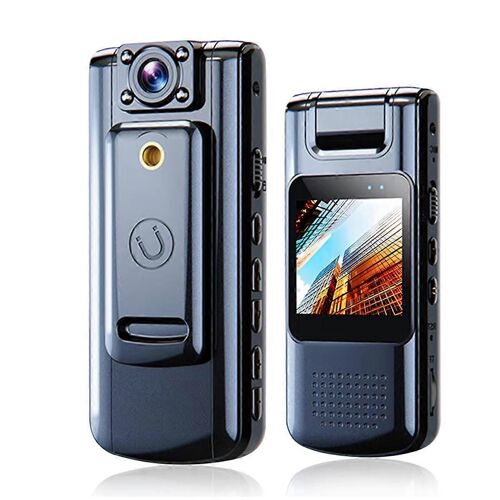 Caméra de sport portable 2K, enregistreur vidéo d'action, caméra WiFi, caméra de vision nocturne IR avec Magn