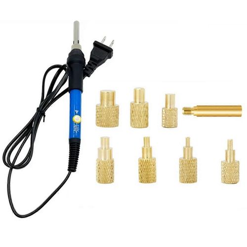 Kit d'insertion de filetage intégré pour fer à souder, écrou thermofusible en laiton M2-M6