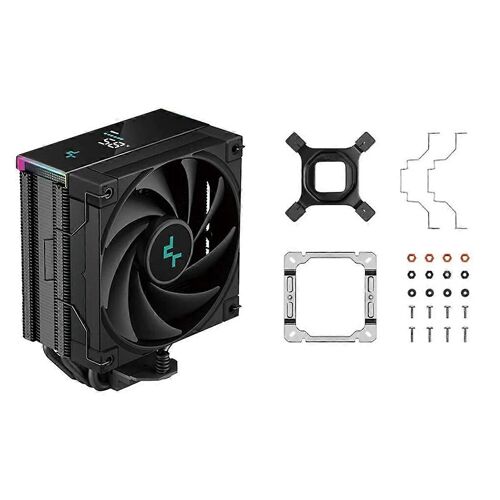 Ventilateur de refroidissement de processeur AK400, affichage numérique pour LGA1700/1200 115X, noir