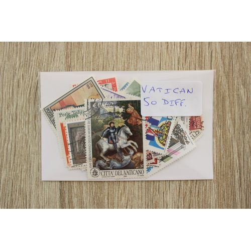 Vatican 50 Timbres Différents