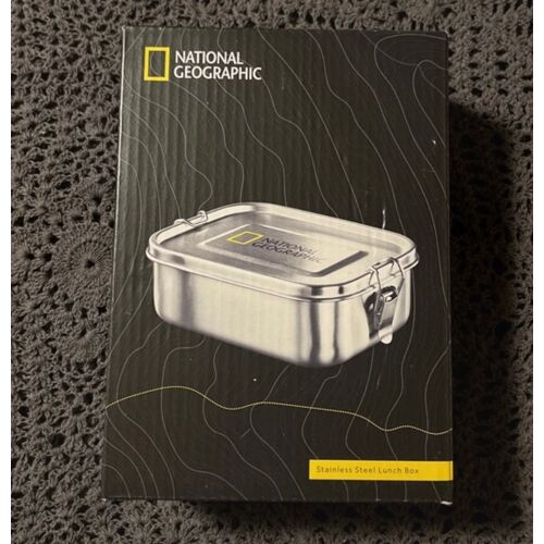 Lunchbox National Geographic En Acier Inoxydable