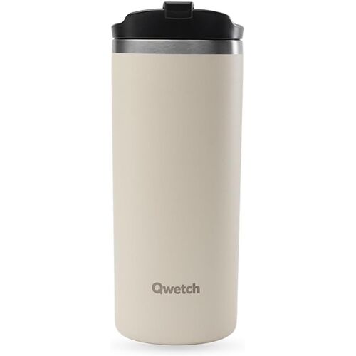Sjzg-- Travel Mug Isotherme - Sable 470ml - Thermo Café & Thé En Inox - 6h Chaud Et 12h Froid - Étanche, Mug De Voyage