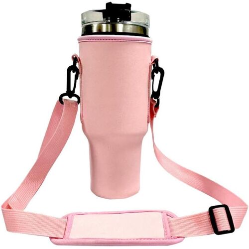 Sjzg-Manchon Isotherme Pour Bouteille D'eau ¿ Accessoire Pour Tasse Stanley, Sac À Gobelet Stanley Et Porte-Gobelet Stanley Avec Bandoulière Réglable, Idéal Pour Les Voyages Et Une Utilisation En Ext