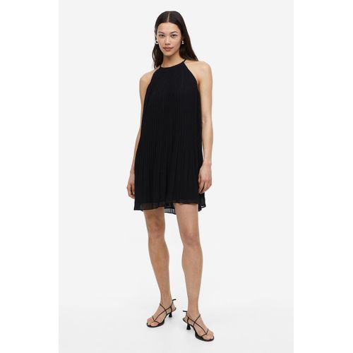 Robe Plissée En Mousseline H&M