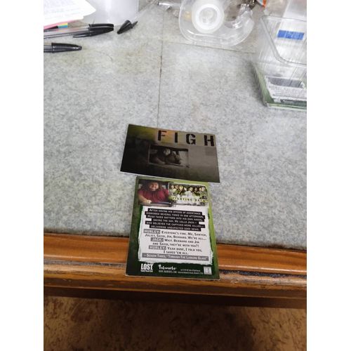 Cartes Spécial De Lost Saison 3 Inkworks Fb 9