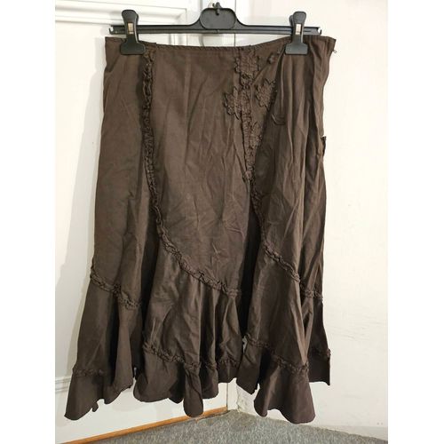 Jupe Marron Camaïeu 40