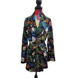 Kimono Imprimée Végétal Taille M