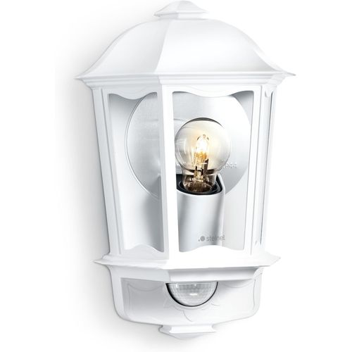 ASFASFq-L 190 S Lanterne blanc ¿ Luminaire extérieur à détecteur de mouvement, portée max. 12 m, applique en aluminium