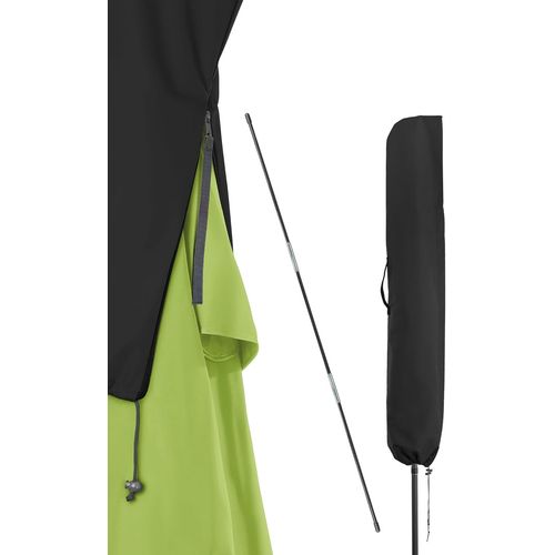 Housse De Protection Pour Parasol Jusqu'à Ø 3 M ¿ Housse De Parasol Fonctionnelle Avec Fermeture Éclair ¿ Tige ¿ Housse De Protection Pour Parasol ¿ Housse De Protection Pour Parasol ¿ En