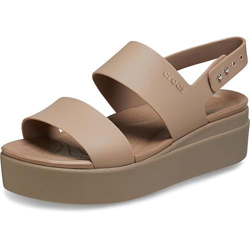 Sandales Et Nu-Pieds Crocs Crocs Brooklyn Low Wedge W Pour Femme