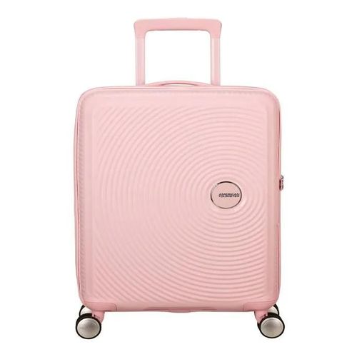 American Tourister Valise rose pour femme - Soundbox Spinner 55 / 20 TSA EXP Trolley Pastel Pink 298828