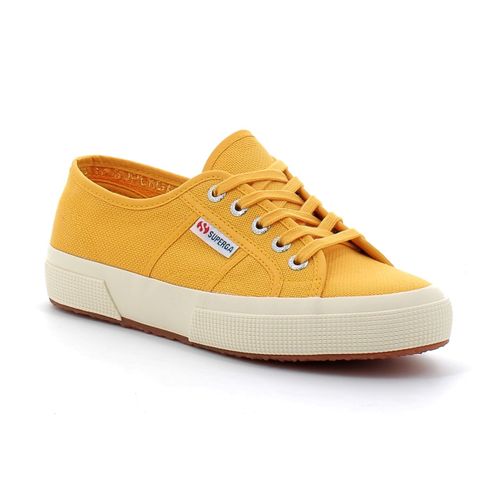 Superga Tennis Basse Lacet Pour Adulte 2750 Classic Jaune