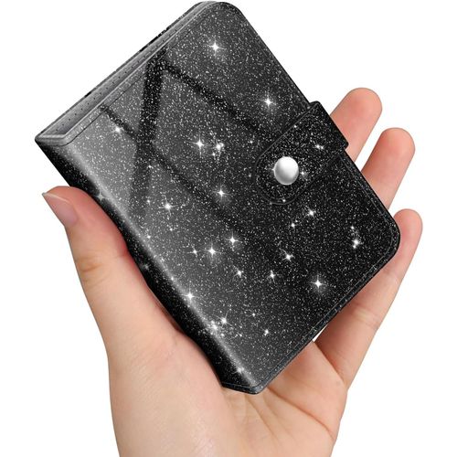Sjzg-Mini Album Photos Pour Photo 2.28 X 3.43 Pouces (5.8 X 8.7 Cm), 52 Photo, Album Photo Pour Fujifilm Instax Mini Se/12/11/40/99/7+/Liplay, Polaroid Hi-Print Etc, Coeurs Pluie
