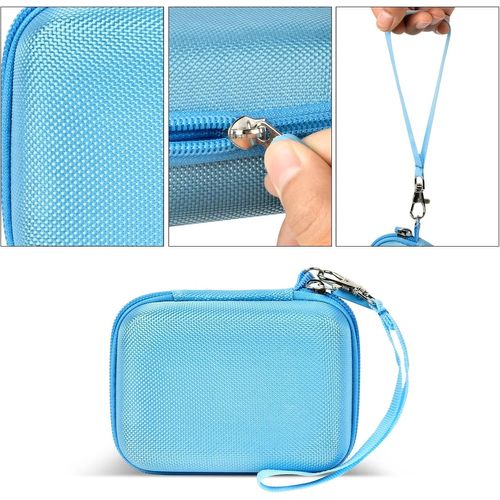 Sacoche Pour Appareil Photo Numérique, Appareil Photo Compact Fhd 1080P, 36 Mp, Lcd 2,4"", Rechargeable, Petite Boîte De Rangement (Bleu)[SHY9292666]