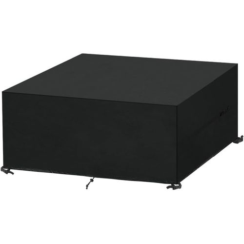 Spwa-Housse Table De Jardin, Housse Salon De Jardin 140x90x75cm Housse De Protection Bâche De Table Imperméable Bache Salon De Jardin Extérieur Avec Corde Et Boucle Verrouillage