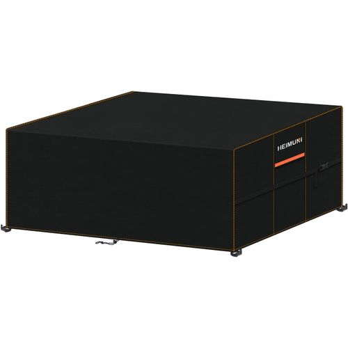 Spwa-Housse De Protection Salon De Jardin, 180x100x75cm Housse De Table De Jardin 420d Oxford Bache Salon De Jardin Extérieur Imperméable, Bache De Protection Exterieur Table Avec Cordon