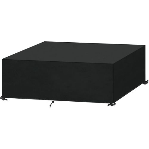 Spwa-Housse Salon De Jardin, Housse De Table Jardin, Housse De Protection Meubles Bâche Protection Table De Jardin Imperméable, Coupe-Vent, Anti-Uv Oxford Bache Table Exterieur, 200x100x71cm