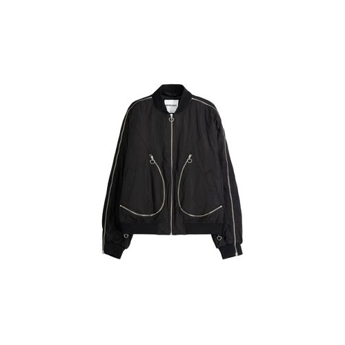 Bershka Veste Mi-Saison Noir