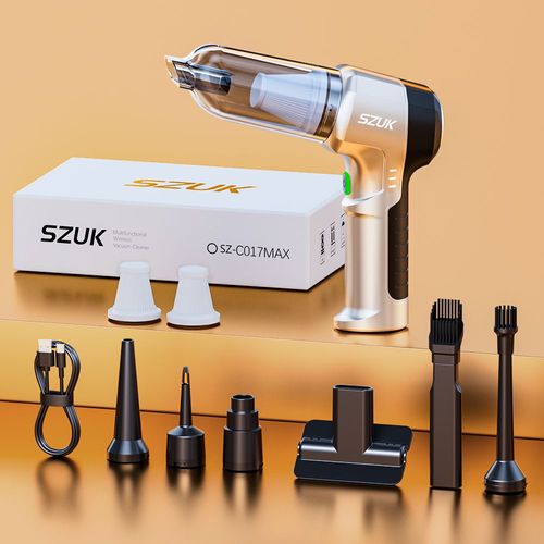 SZUK C017MAX mini aspirateurs sans fil,aspirateur portable,aspirateur pour voiture puissant,aspirateur maison,forte aspiration aspirateur à main,aspirateur sans fil très puissant - Type Max 2Hapa