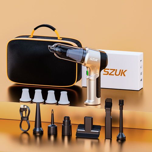 SZUK C017MAX mini aspirateurs sans fil,aspirateur portable,aspirateur pour voiture puissant,aspirateur maison,forte aspiration aspirateur à main,aspirateur sans fil très puissa - Type Max 4Hapa Bag