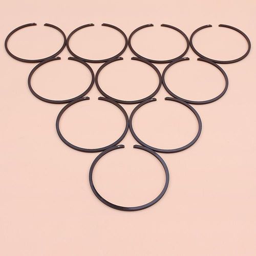 Segments de piston pour débroussailleuse MITSUBISHI TL43,pièce de moteur de tondeuse,43mm x 1.5mm,10 pièces/lot