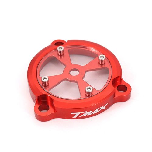 Pour Yamaha Tmax 530/500/560 Sx/Dx Tmax530 Tmax560 T-Max 530 Ensemble De Couvercles De Protection De Stator De Moteur De Moto Décoration 2010-2020 - Type Rouge