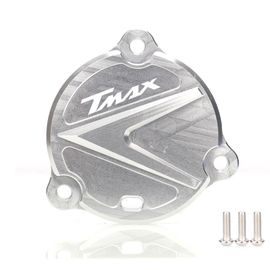 Pour Yamaha Tmax 530/500/560 Sx/Dx Tmax530 Tmax560 T-Max 530 Ensemble De Couvercles De Protection De Stator De Moteur De Moto Décoration 2010-2020 - Type Silver-1