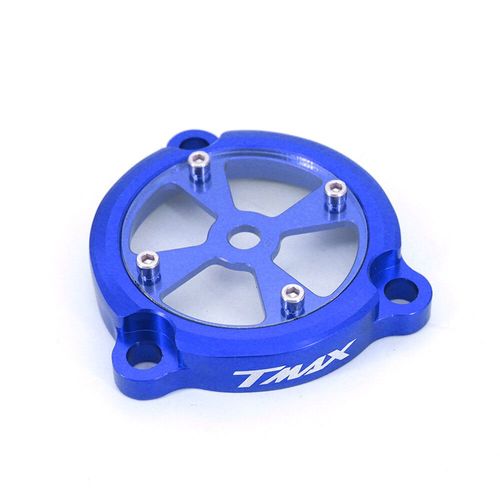 Pour Yamaha Tmax 530/500/560 Sx/Dx Tmax530 Tmax560 T-Max 530 Ensemble De Couvercles De Protection De Stator De Moteur De Moto Décoration 2010-2020 - Type Bleu
