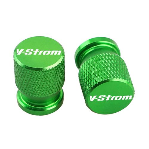 Bouchons De Valve De Pneu De Moto,Pour Suzuki V-Strom Dl 250 650 1000 1050 Xt 800 De 800de Vstrom 1000xt 1050xt Xt Dl1050 Vstrom 800de - Type Green V-Strom