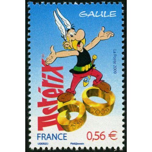 France 2009, Très Beau Timbre Neuf** Luxe Yvert 4425, Astérix Fête Ses 50 Ans.
