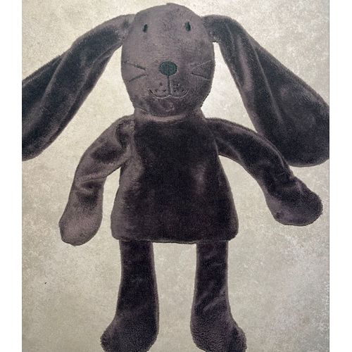 Doudou lapin marron Du pareil au même jouet peluche enfant bébé soft toy brown bunny baby DPAM
