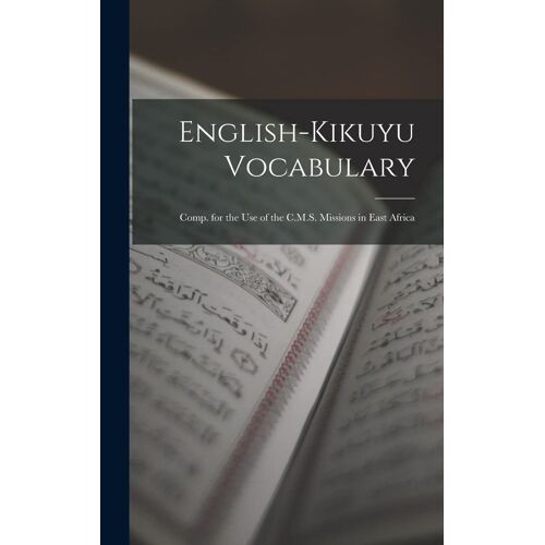 English-Kikuyu Vocabulary