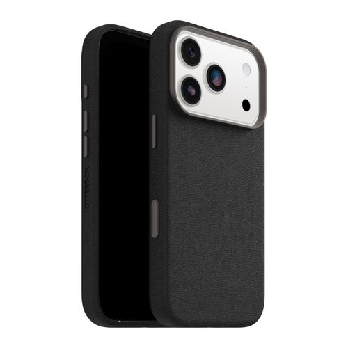 Otterbox Coque En Cuir De Cactus Symmetry Magsafe Iphone 17 Pro Noir Ash