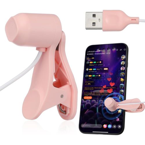 Clicker automatique d'écran pour téléphone : clic d'écran de téléphone portable pour diffusion en direct – Applicateur de clic automatique USB universel pour faire du shopping, compatible