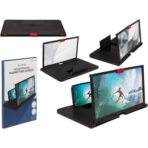 Loupe En Plastique Pour Smartphone Noir 26 X 17 Cm[Z77]